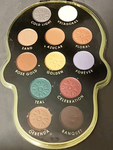 Calavera Eyeshadow Collection Dia De Los Muertos Nicole Miller New York Skull - Picture 4 of 5