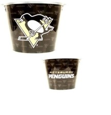 Pittsburgh Penguins logo Ice Beer Bucket