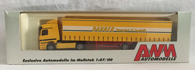 AWM 1:87: MB Actros L  Gardinenplanen-Sattelzug ''Danner''