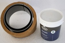 Schamotte Wandfutter Schornsteinanschluß 160-200mm Säurekitt Doppelwandfutter150