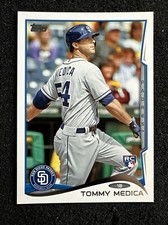 TOMMY MEDICA #278 2014 Topps Baseball RC Rookie Card QTY San Diego Padres