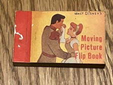 Walt Disney Doublesided Moving Picture Flip Book approx 72mm x 44mm