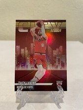 2022-23 NBA Hoops City Edition Holo #11 Zach Lavine Chicago Bulls Clean Card