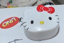 HELLO KITTY Uno Game Rare Collectible Special Edition Case 2006 Sanrio Pre-Owned