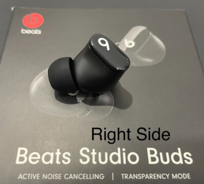 OEM Original Beats by Dr. Dre Studio Buds Right Side Only Black
