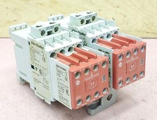 Allen Bradley 700S-CF440DC Safety Contactor 700-CF310 w/ 120VAC Coil - Set of 2