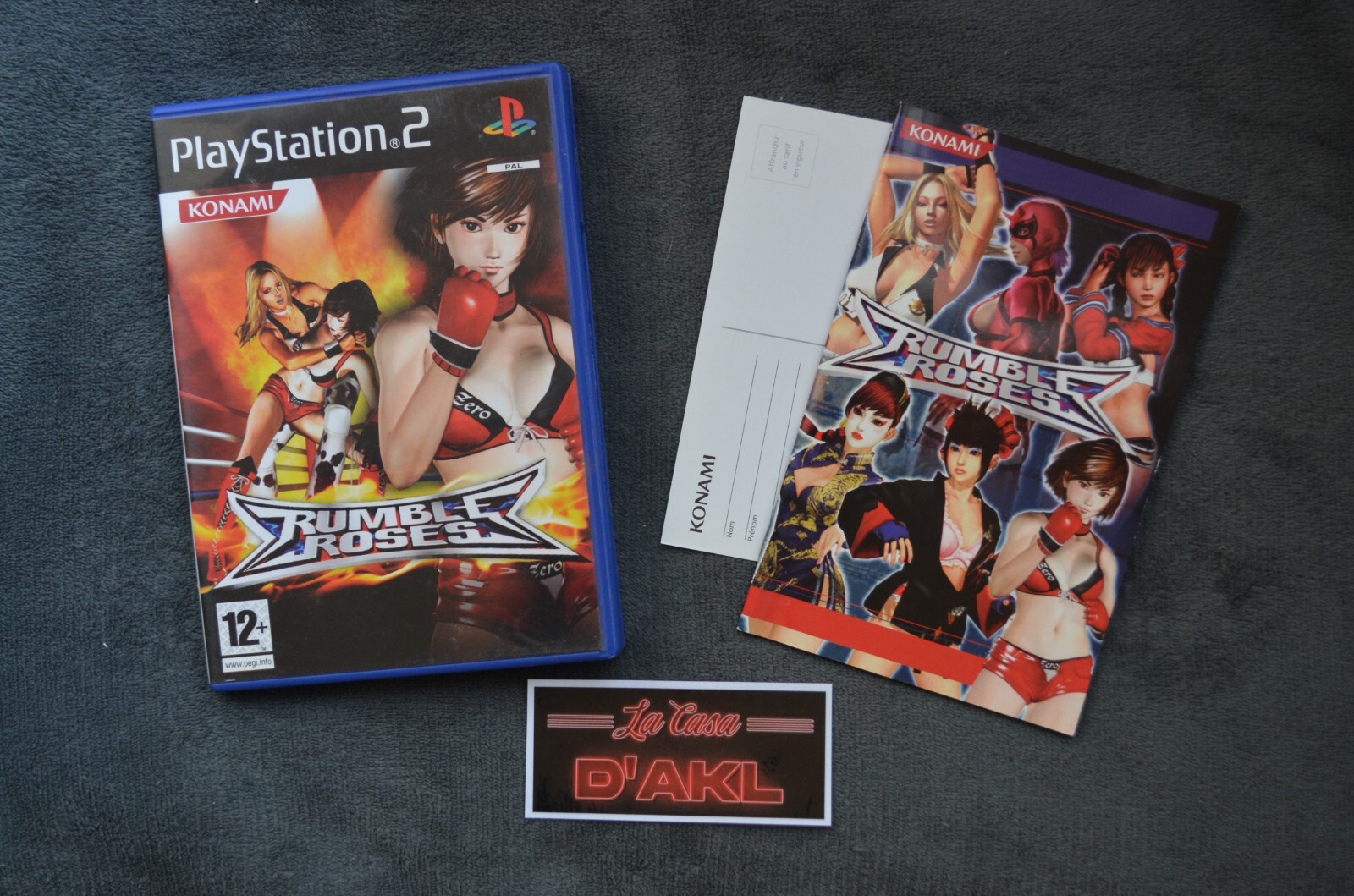 Rumble Roses complet sur Playstation 2 - PS2 FR TTBE