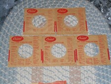 45 RECORD SLEEVES. LOT OF FIVE CAPITOL EP'S. FOUR KNIGHTS ETC. EARLY 50'S.