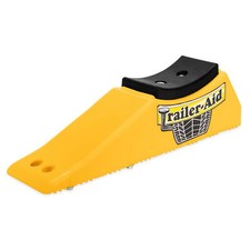 Camco Trailer Aid Plus Tandem Trailer Tire Changing Ramp With 5.5 Lift Yellow