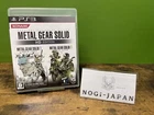 Metal Gear Solid HD Edition Sony PlayStation 3 PS3 JP REGION FREE Complete D0178