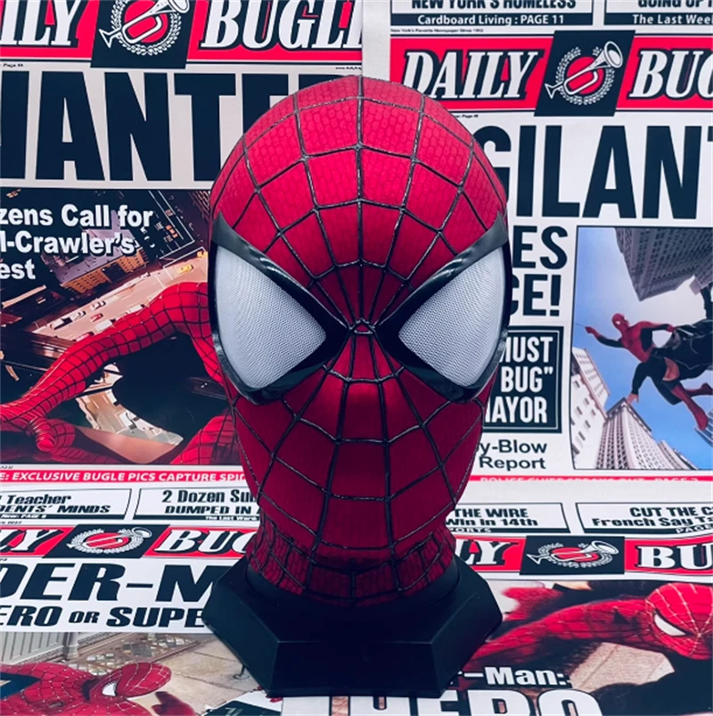 The Amazing Spider-man 2 Peter Parker Cosplay Mask Halloween Party Prop Gift - Image 4 of 4