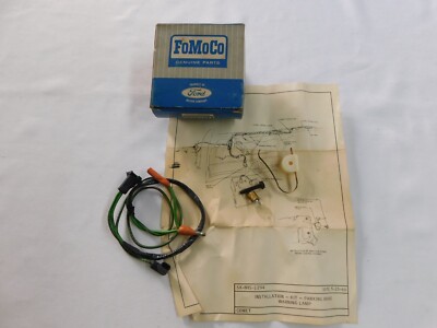 NOS OEM Ford 1967 Mercury Comet Park Brake Warning Light Kit