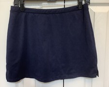 Galyans Athletic Stretch Skort Navy BlueSize Medium