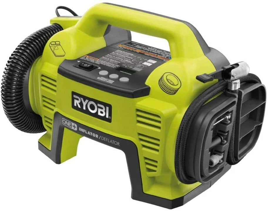 Refinement terrorist Ren Ryobi R18I-0 Compressor Air Pressure Inflator 18V Battery Powered Only Body  Wash | eBay