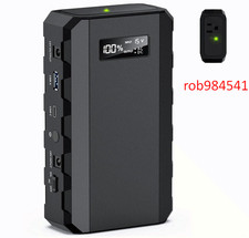 Power Bank with AC Outlet, 65W Portable Laptop Battery Bank Fast Charging,88.8Wh