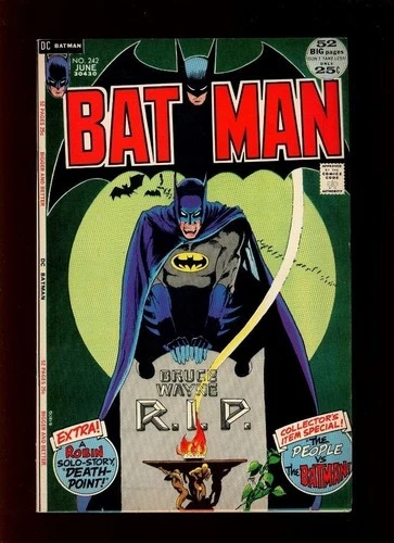 Batman #242 1972 VF+ 8.5 High Definition Scans *b54