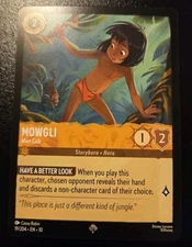 Mowgli - Man Cub 19/204 Super Rare Whispers In The Well Disney Lorcana TCG