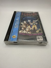 LUNAR THE SILVER STAR SEGA CD GAME ~ READ ~