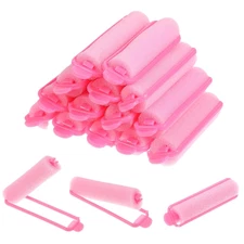 14 Pcs Foam Hair Rollers 2.75 in Soft Heatless Curlers for Fine Thin Hair, Pink