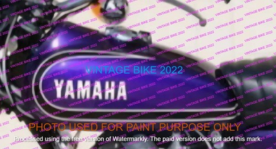 #ad #ad YAMAHA LT 100 ENDURO PURPLE STEEL PETROL GAS FUEL TANK CAP TAP FIT FOR $334.62