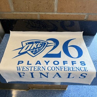 Oklahoma City Thunder OKC 2026 Playoffs Western Conference Finals Game 3 Towel