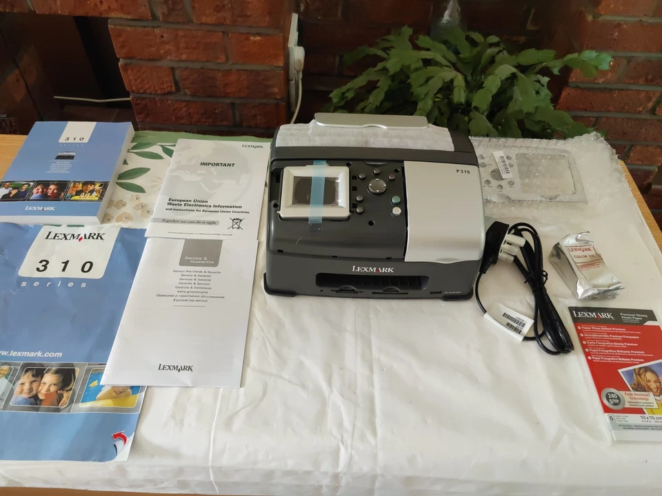 Lexmark P315 A6 Colour Inkjet Digital Photo Portable Printer opened never used - Image 3 of 4