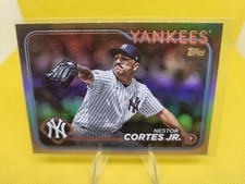 2024 Topps Series 1 Baseball Nestor Cortes Jr Rainbow Foil #51 NY Yankees