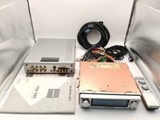 Pioneer Carrozzeria DEX-P01 DEQ-P01 CD Tuner DSP Processor Set w/ Remote Tested