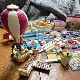 Misc LEGO Friends partial sets & pieces; Dolphin Cruiser,Olivia&rsquo;s House, Balloon