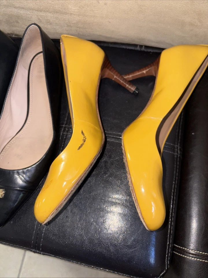 Tory Burch женские 2 пары.  Обувь Hells и плоский # 10 - Изображение 4 из 4