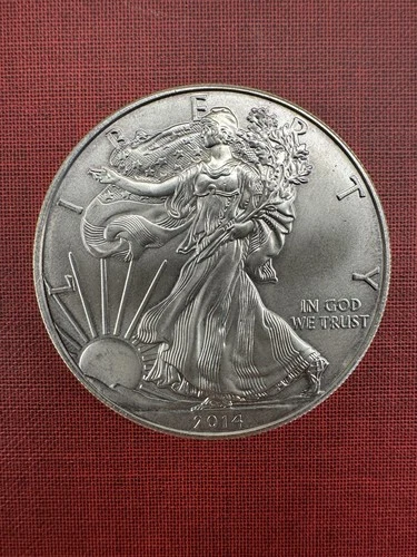 2014 American Eagle Silver Dollar  1 oz .999 Silver Uncirculated
