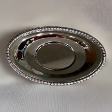 Vintage Irvinware Chrome Candy Tray USA Made – Excellent Condition