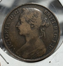 1882 H Great Britain One Penny 1 UK England