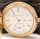 Elgin Watch Co. Grade 151 Model 6 16s 7j 14k Gold Filled HunterCase Pocket Watch
