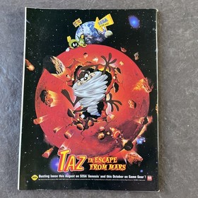 Sega Visions Video Game Magazine August/September 1994 Fahrenheit Sega 32x Cover