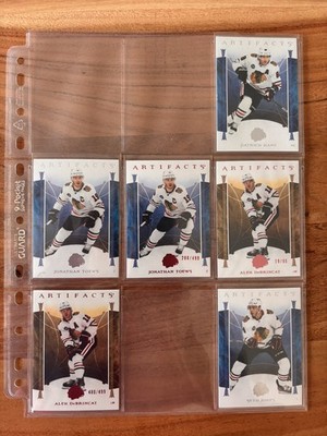 2022-23 - Artifacts - Lot Numbers - Chicago Blackhawks 