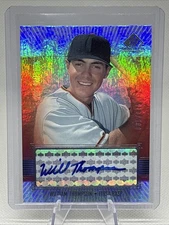 2004 SP Prospects Autographed Draft Picks Will Thompson /475 Giants RC NM+