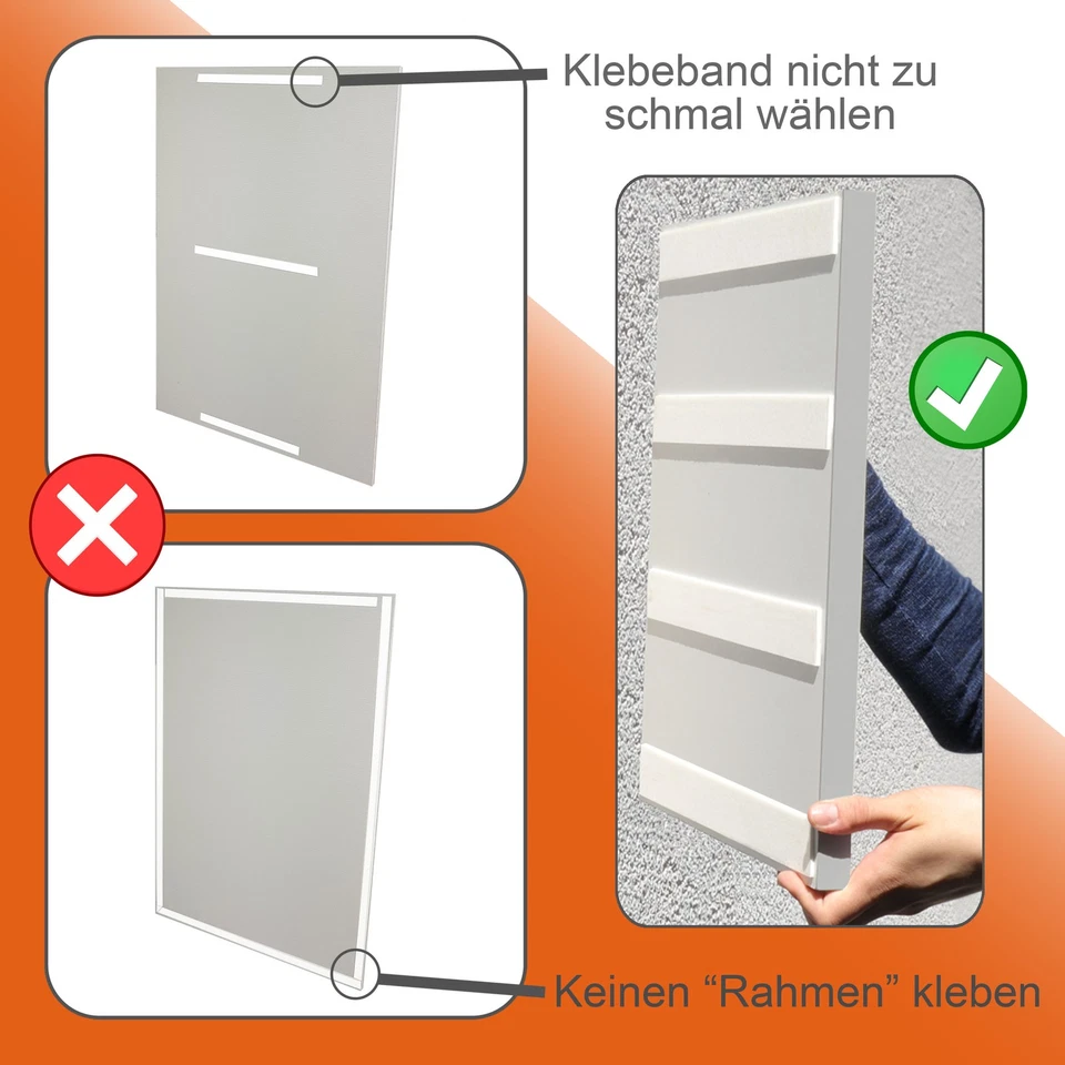 Doppelseitiges Klebeband Schaum Spiegelklebeband extra stark Montageklebeband - Bild 4 von 4