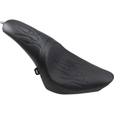 Drag Specialties Predator Seat Flame Stitching 0802-0468