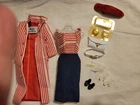 Vintage REPRO Barbie Collector Roman Holiday fashion OUTFIT w/ Hat +Accessories