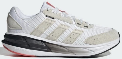 adidas Astrastar Lace Up Mens White Sneakers Casual Shoes  display picture 2