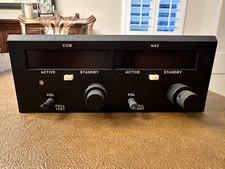 Narco MK-12 D TSO 14V NAV/COMM 14V with tray + VOA-822 VOR/GS indicator