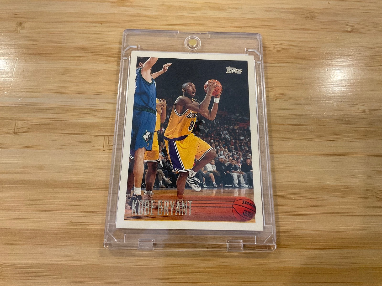 KOBE BRYANT 1996-97 TOPPS BASKETBALL ROOKIE LAKERS #138 RC