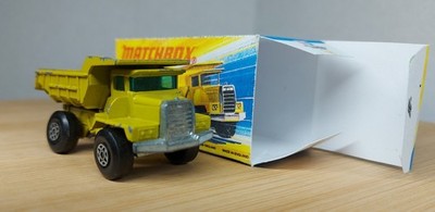 Matchbox-Superfast :  #28 MACK Dump Truck, in Repro-Box | aus Opas Sammlung