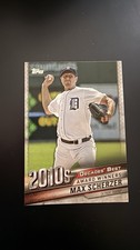 2020 Topps - Decades Best Award Winners Max Scherzer #DB-97