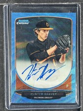 Harvey, Hunter - 2013 Bowman Chrome - Autograph - 47/50