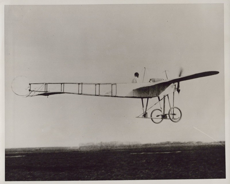 Clyde Cessna Bleriot Monoplane Salt Plains OK Early Aviation 1912 - c1940s Photo