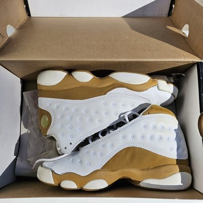 Nike Air Jordan 13 'OG Wheat' Sneakers Size  5 White/ Wheat