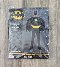 Kid Batman Halloween Costume Size Child Medium 8-10 New w/ mask, belt, cape...