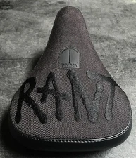 RANT SHRED PIVOTAL MID BMX BICYCLE SEAT HARO GT CULT SHADOW SUBROSA BLACK NEW